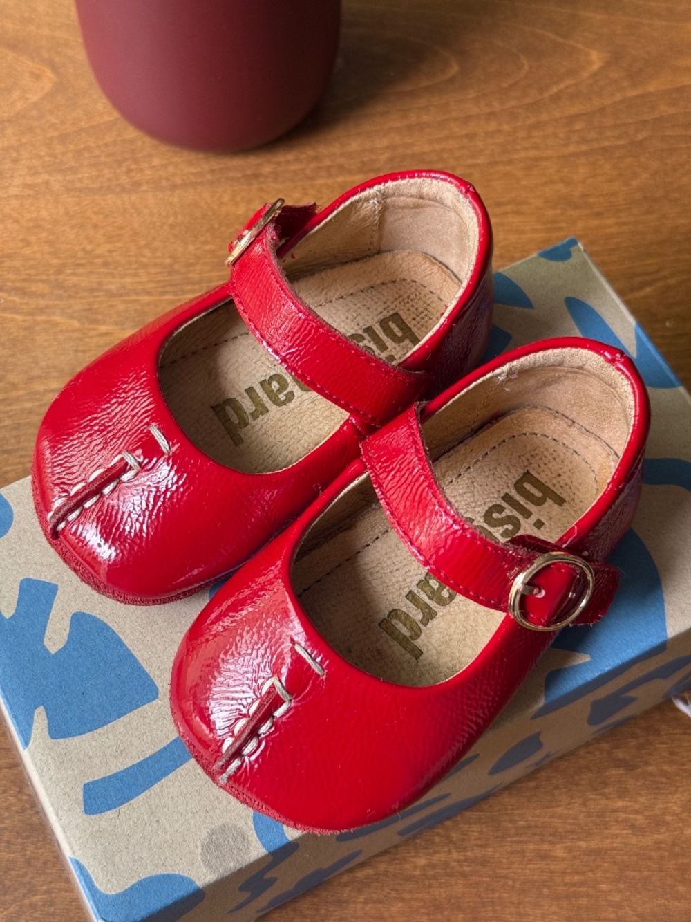 Bisgaard Annabelle in Red Patent